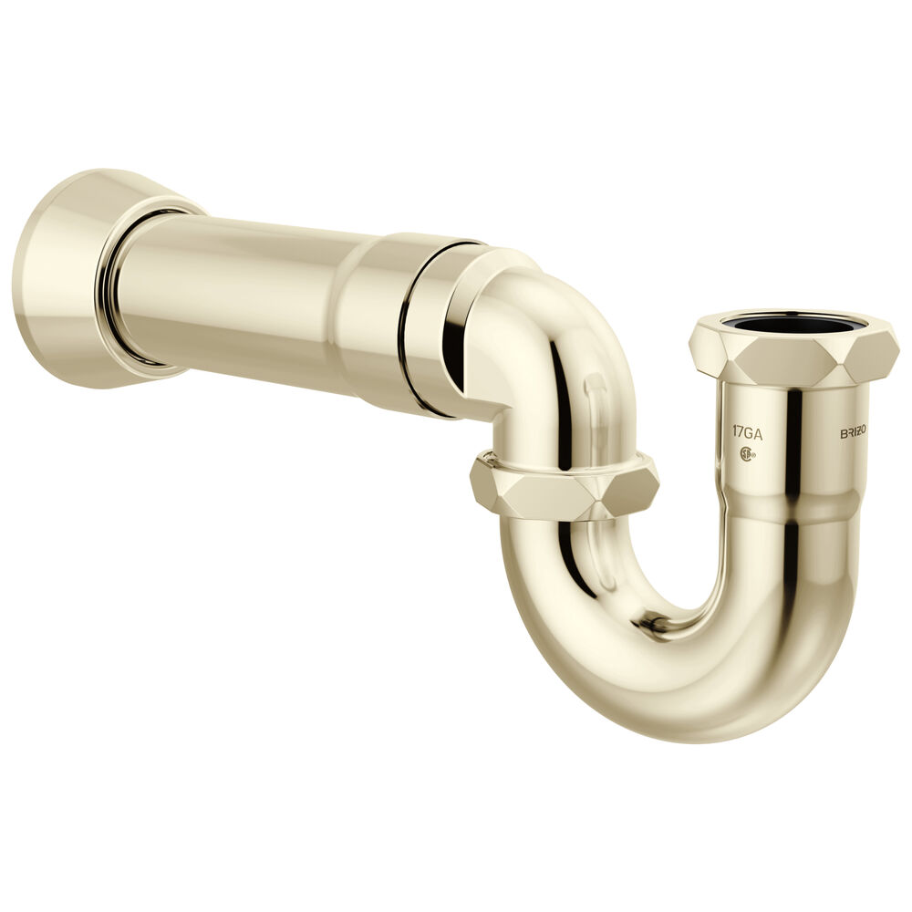 Brizo® BT031121-PN Adjustable P-Trap, Solid Brass