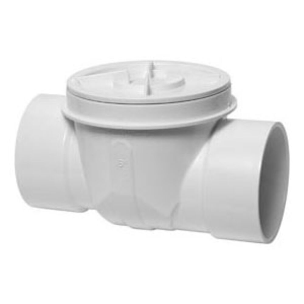 869-6P DWV Backwater Valve, 6 in, PVC Body