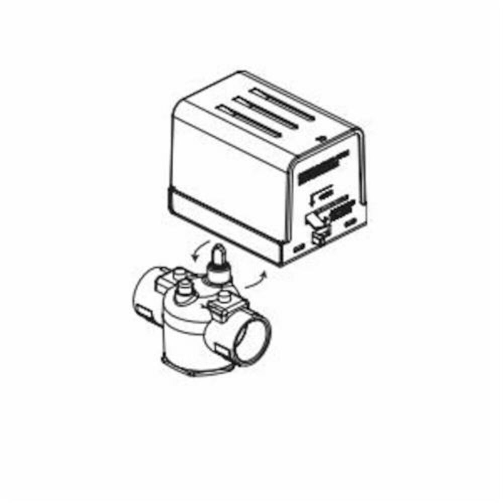 Schneider Electric TAC Erie™ VT3223G13A020 Three Way Mixing Spring Return Zone Valve, 1/2 in, 25 psi, 4 Cv, 24 V, Domestic