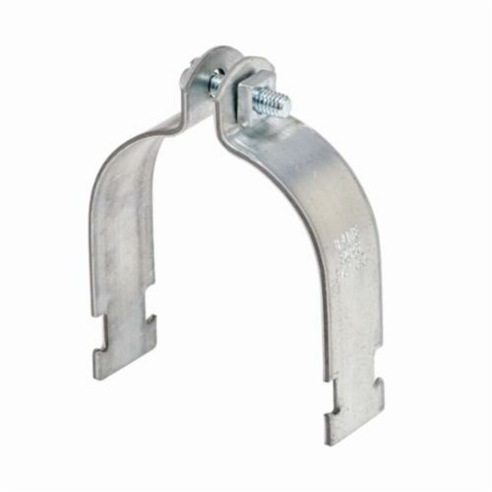 B-Line B2019PAZN Pre-Assembled Conduit/Pipe Clamp, 5" Conduit, 1000 lb Load, 5-1/2" OD, Low Carbon Steel