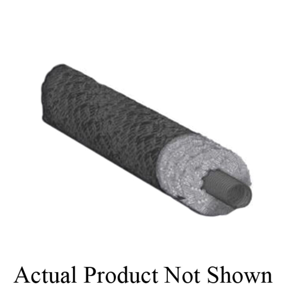 EZflow® French Drain Mesh, Gravel Free, 10' Length, 7" Width, 30-Sieve Polyethylene, Black, Domestic