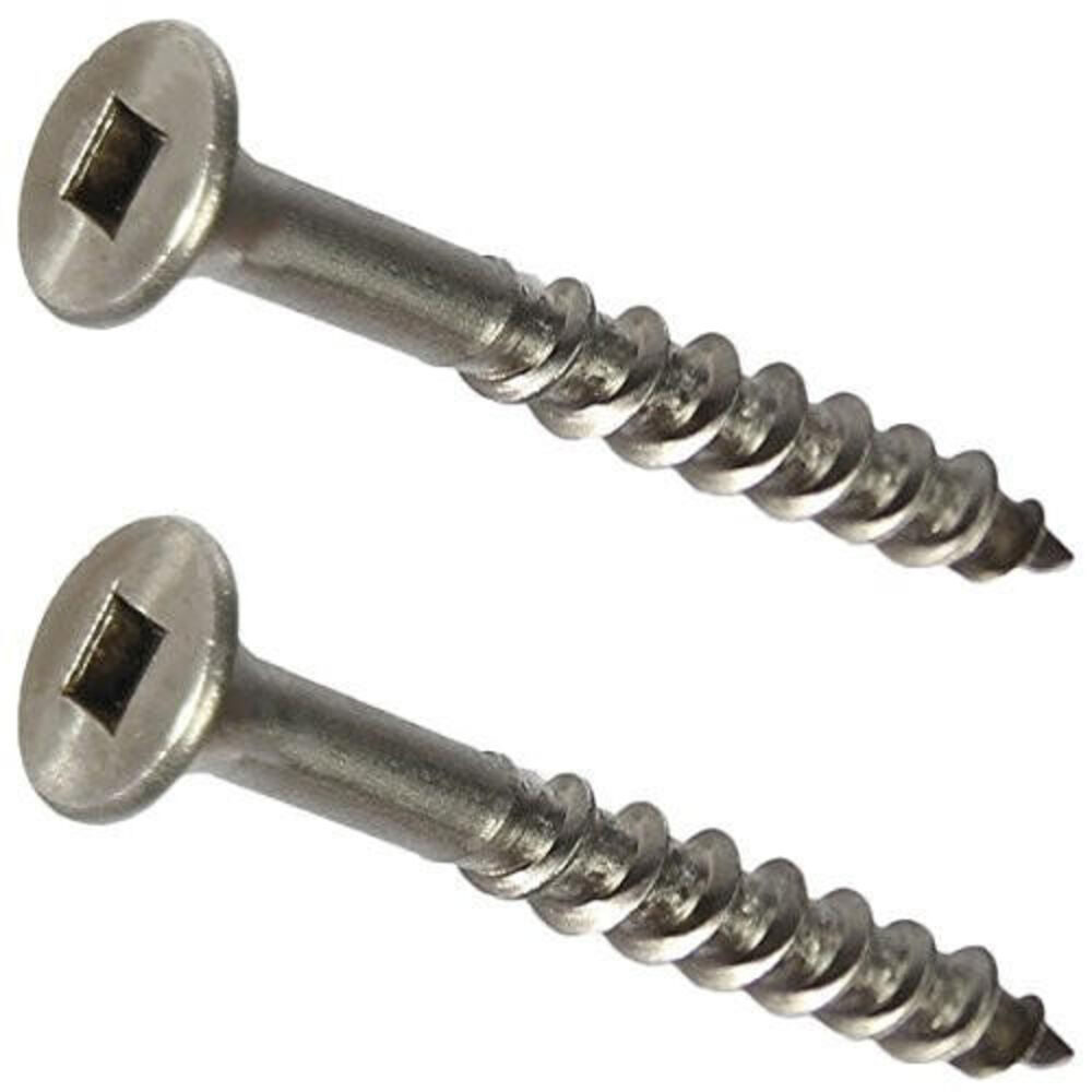 30402 Stainless Steel Square Drive Screws