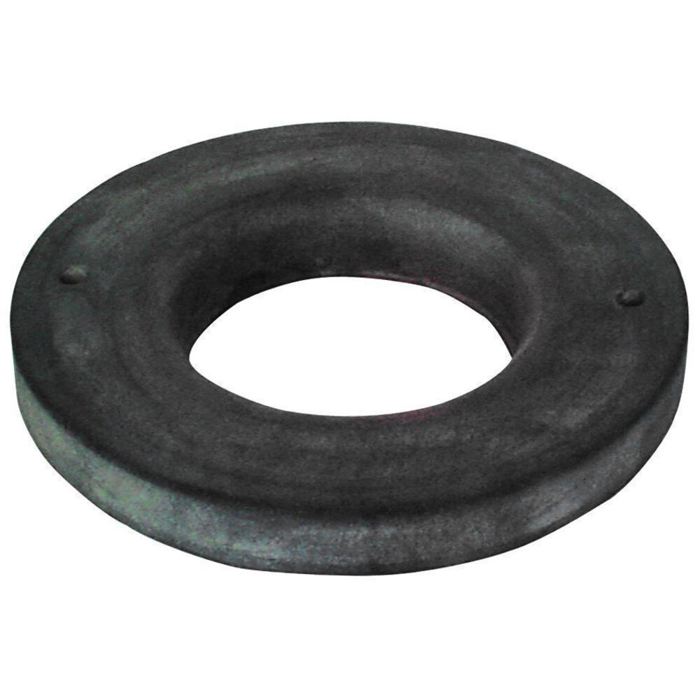490-10545 Wide Flange Closet Bowl Cushion, Rubber, 3-1/2" ID x 6-3/4" OD x 3/8" H