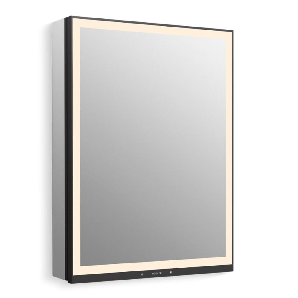 K33690-R-NA Collage™ 24" x 32" Lighted Framed Medicine Cabinet, Right-Hinged
