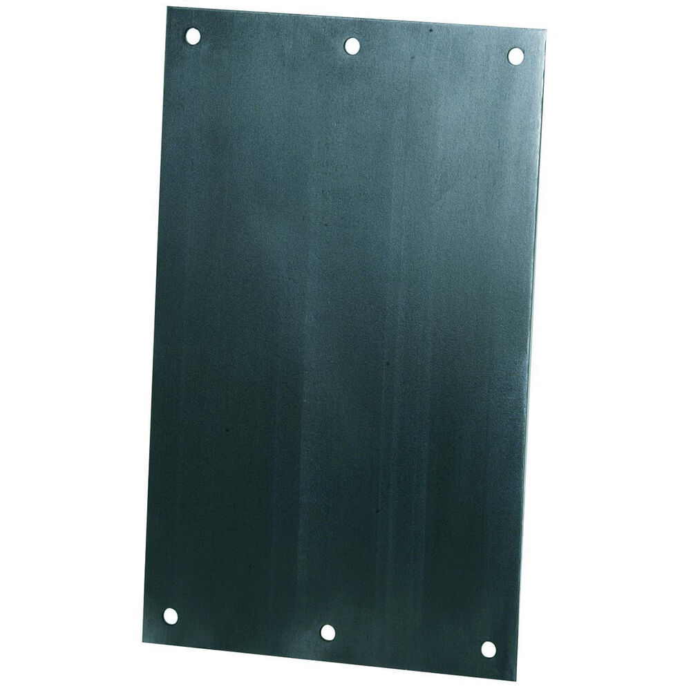 536-85 FHA Shield Plate, 8" Hx5" W