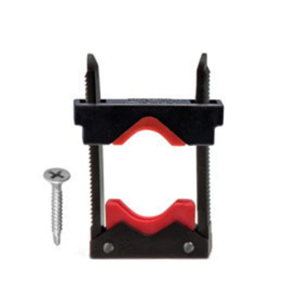 PipeDown™ TouchDown™ 550-11Q Acoustical Universal Pipe Clamp, 70 lb, 1.37" W x 2.36" H, Nylon, Domestic