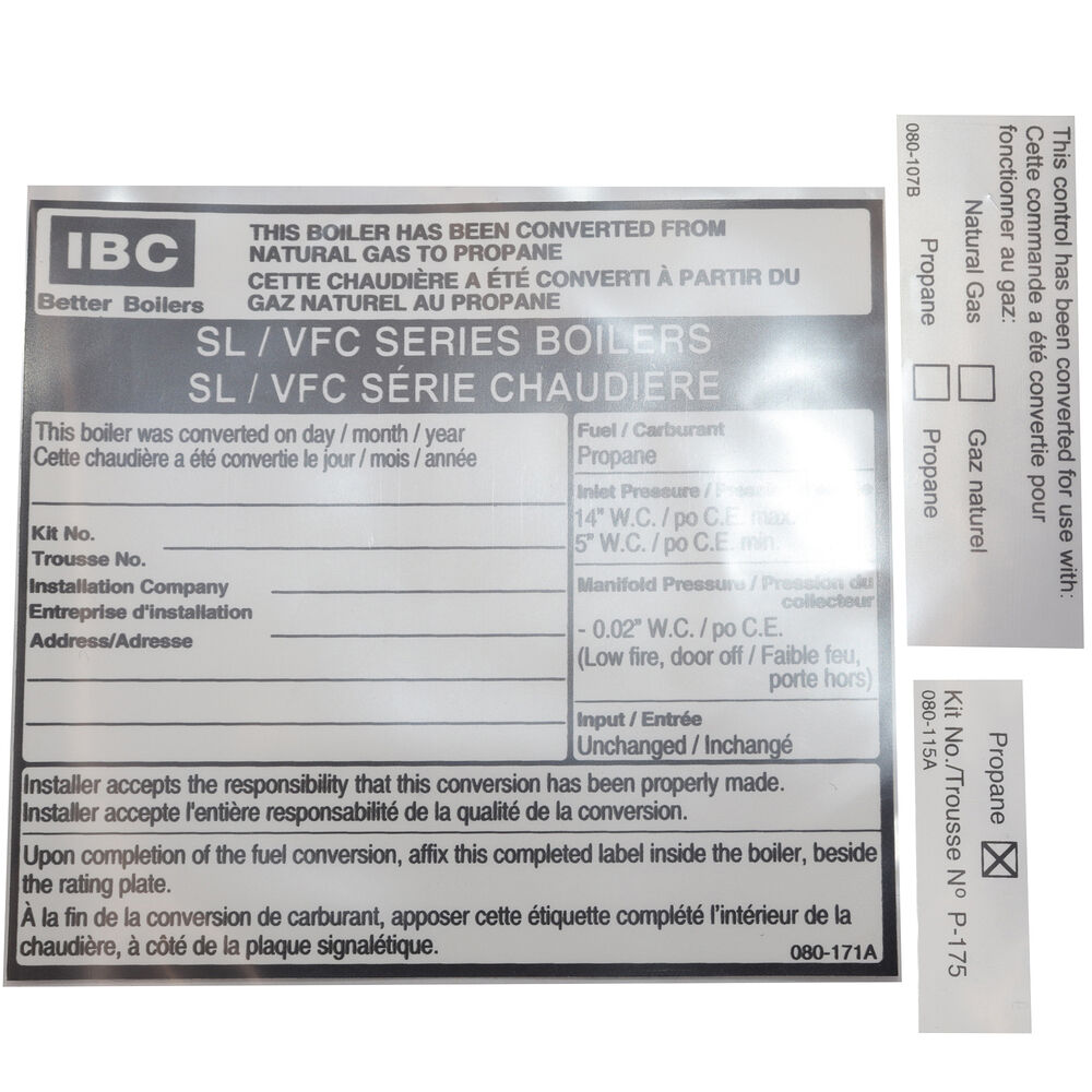 IBC® Liquid Propane Conversion Kit SL 399