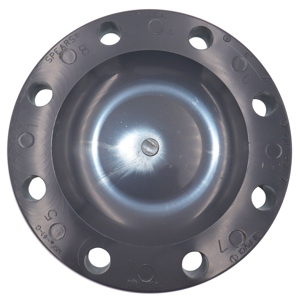 Spears® 853-060 Blind Flange, 6 in, PVC, 150 lb, Domestic