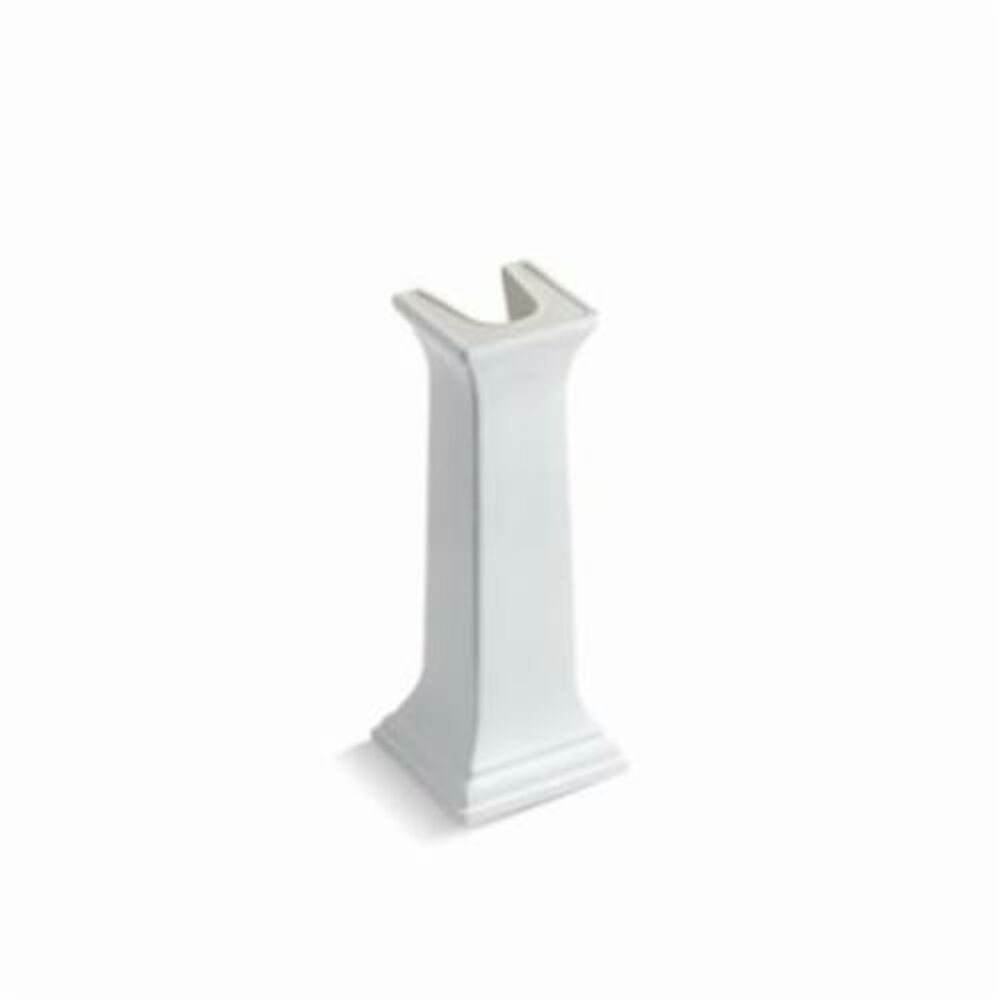 Kohler® 2267-0 Memoirs® Bathroom Sink Pedestal, 27-3/8" H, Fireclay, White