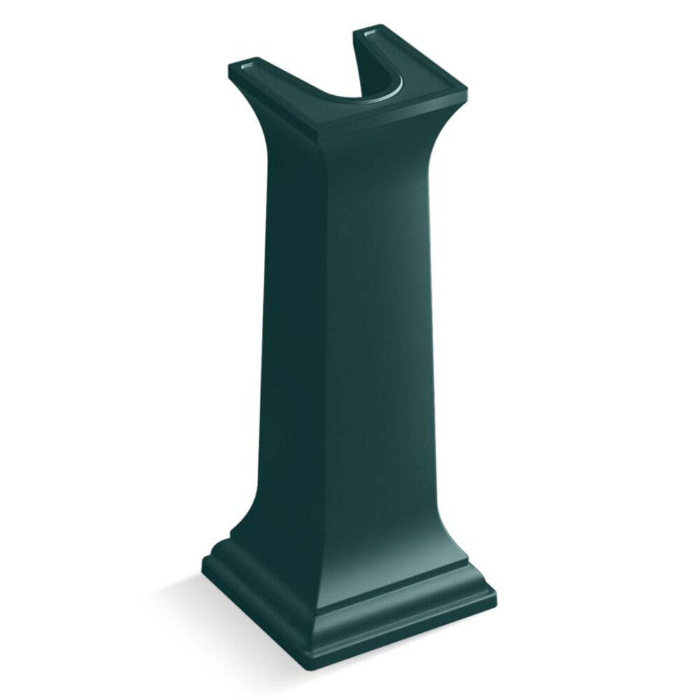 K2267-17 Memoirs® Bathroom Sink Pedestal, Teal
