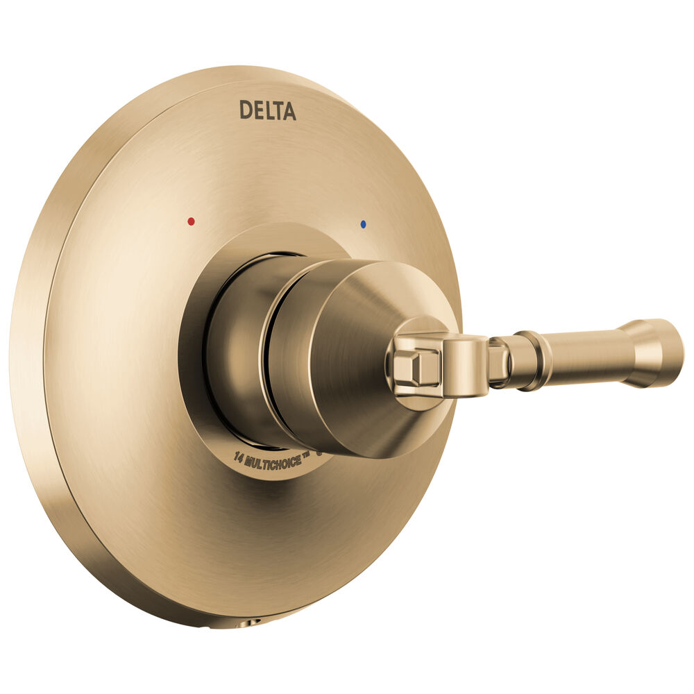 T14084-CZ-PR Delta Broderick™ 14 Series Valve Only Trim, Lumicoat® Champagne Bronze