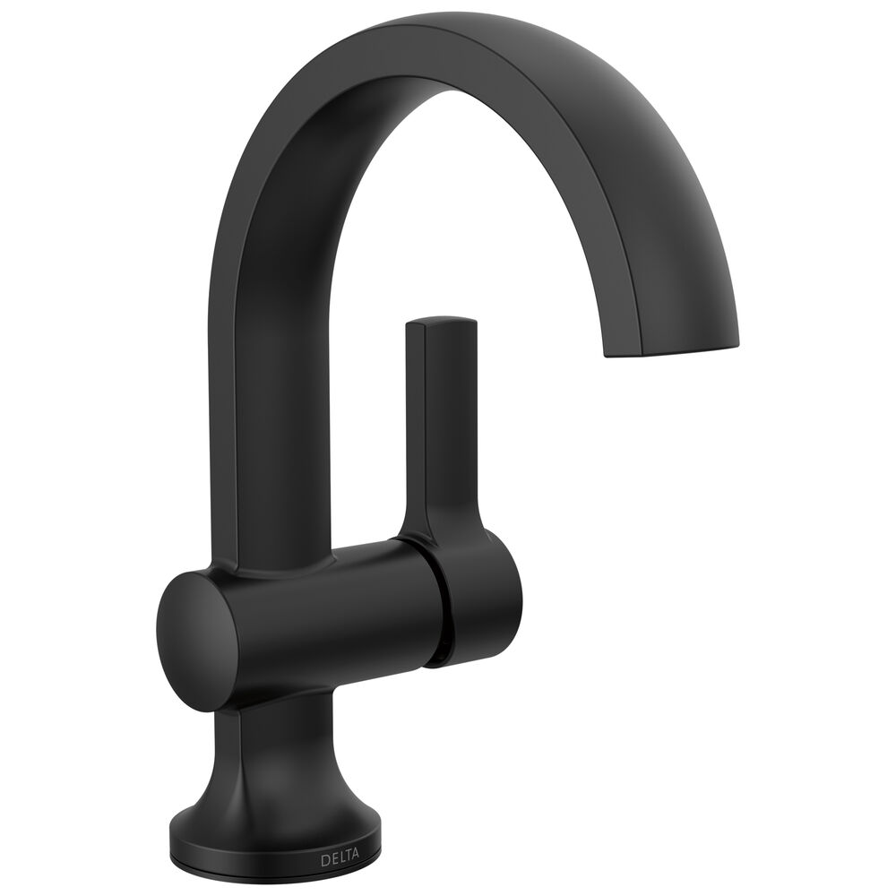 15855LF-BL Delta Albion™  Single Handle Bathroom Faucet, Matte Black