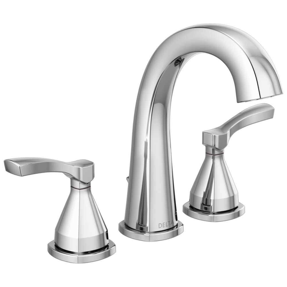 35775-PR-MPU-DST Delta Stryke® Two Handle Widespread Bathroom Faucet, Lumicoat® Chrome