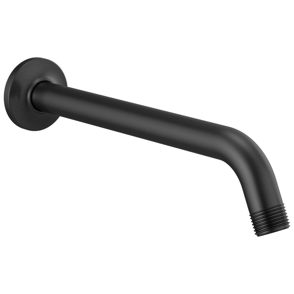83806-BL Brizo Kintsu® 10" Shower Arm and Flange, Matte Black