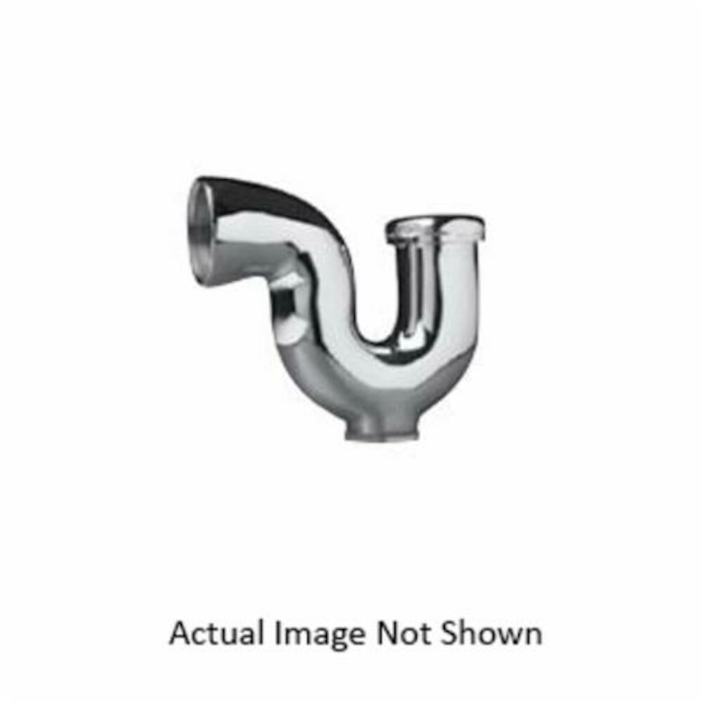 240-09847C04 Regulation Trap With Cleanout Plug, 1-1/2x1-1/4" Nominal, Cast Brass, Domestic