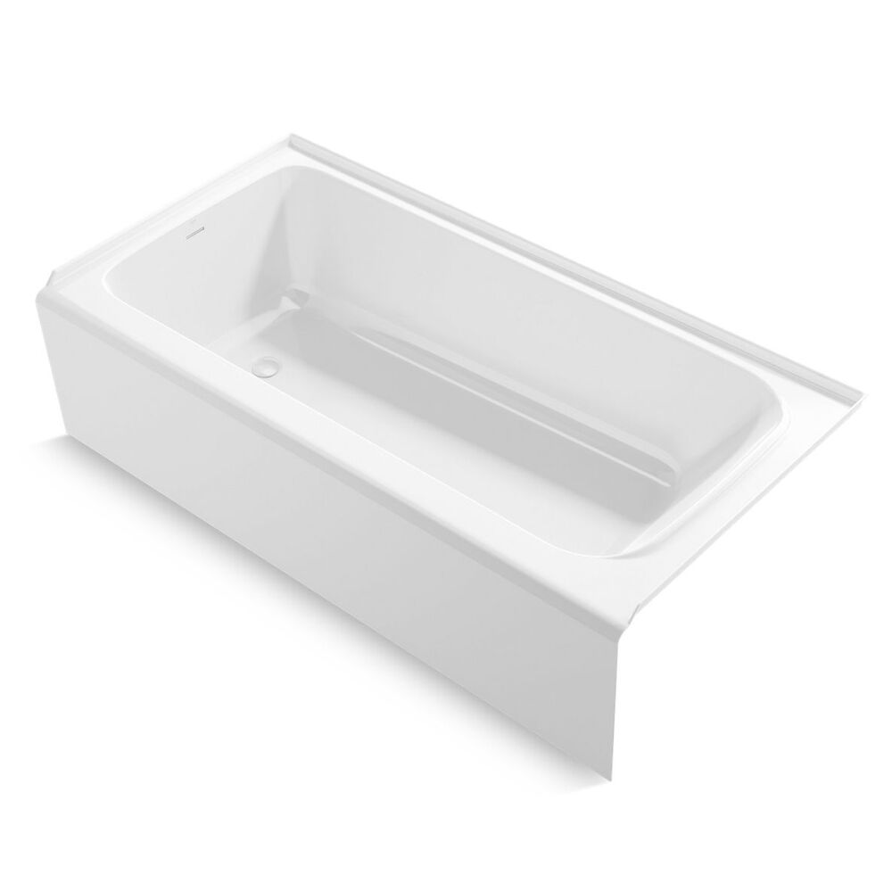 K25834-LA-0 Avec™ 72" x 36" Alcove Bath, Left Drain, White