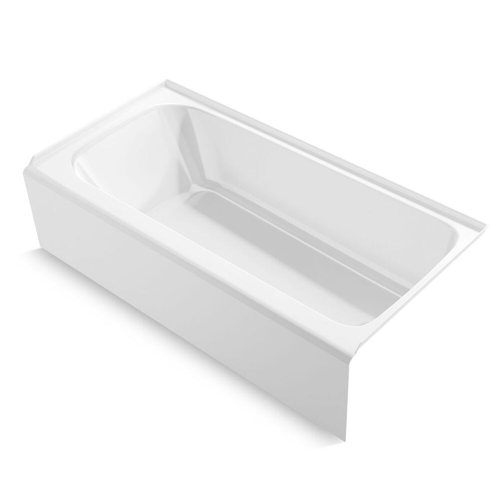 K25834-RA-0 Avec™ 72" x 36" Alcove Bath, Right Drain, White