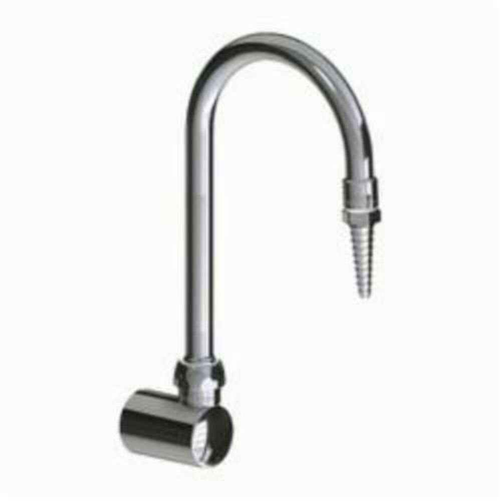 Chicago Faucet® 980-GN2BE7CP Turret and Spout, 5-1/4" Lx4-1/2" H, Chrome Plated