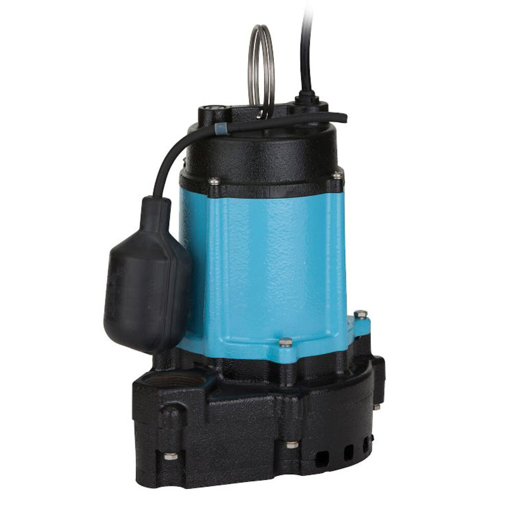 510802 10EC-CIA-SFS Effluent Pump, 67 gpm Max Flow, 5 ft Rated Head, Automatic, 36 ft Max Head, 115 V, 1 ph