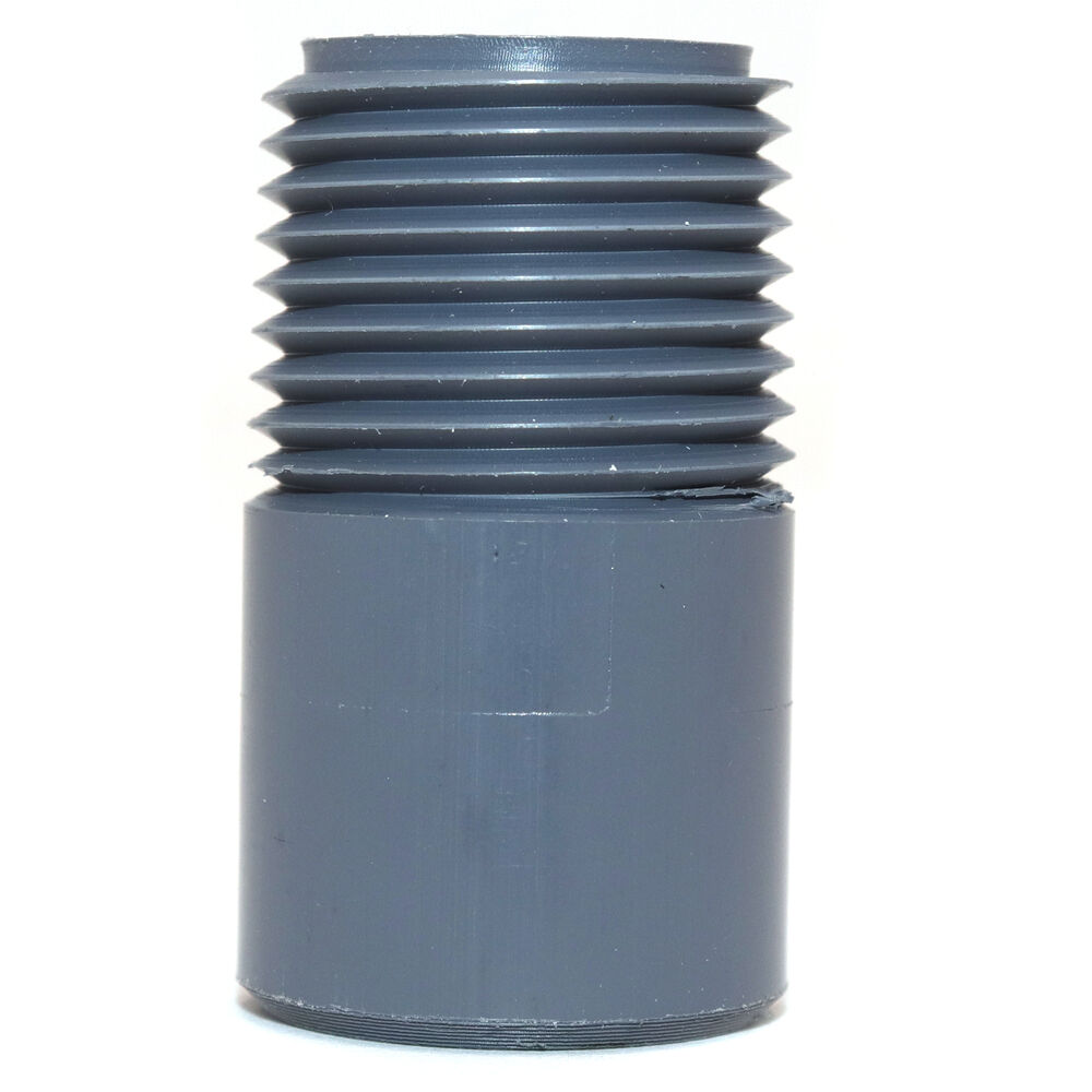 Spears® 1882-015 Pipe Nipple, 1/2" x 1-1/2" L Thread One End, Plain x MNPT, PVC, SCH 80/XH, Molded, Domestic