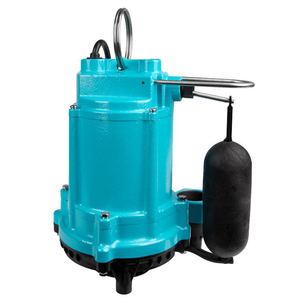 506807 6EC-CIA-SFS Submersible Sump Pump, Automatic, 50 gpm Flow Rate, 1-1/2" FNPT Outlet, 1 Phase, 1/3 HP