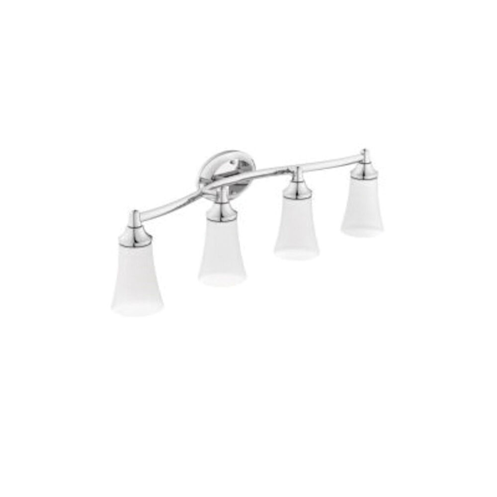 Moen® YB2864 Eva® Four-Globe Bath Light