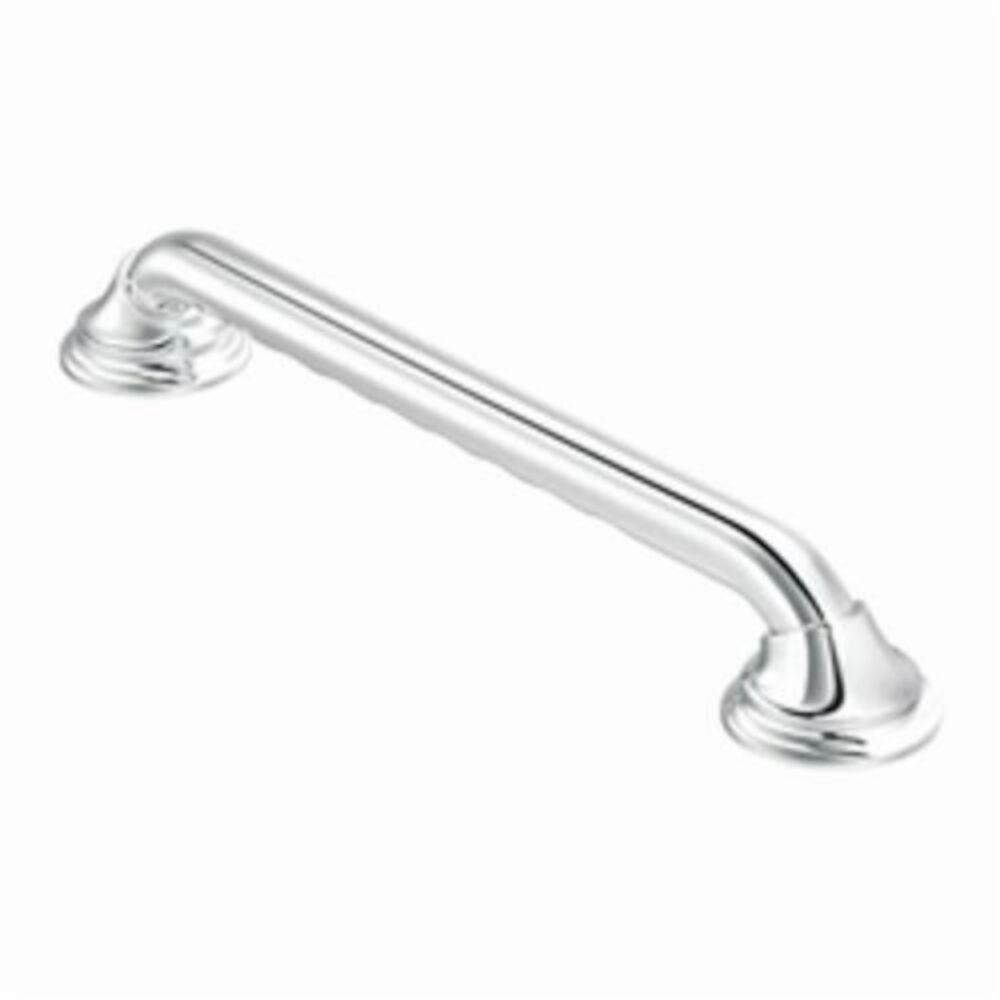LR8716D3GCH 16" Ultima Designer Grab Bar w/ Curl Grip, 304 Stainless Steel, Chrome Plated