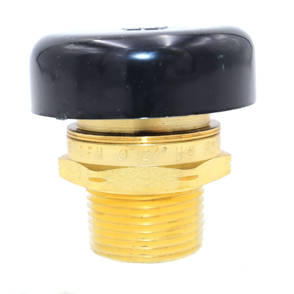 WATTS® 0556031 N36, LFN36M1 Low Profile Vacuum Relief Valve, 3/4 in, MNPT, 15 psi, 15 cfm, Brass Body, Import