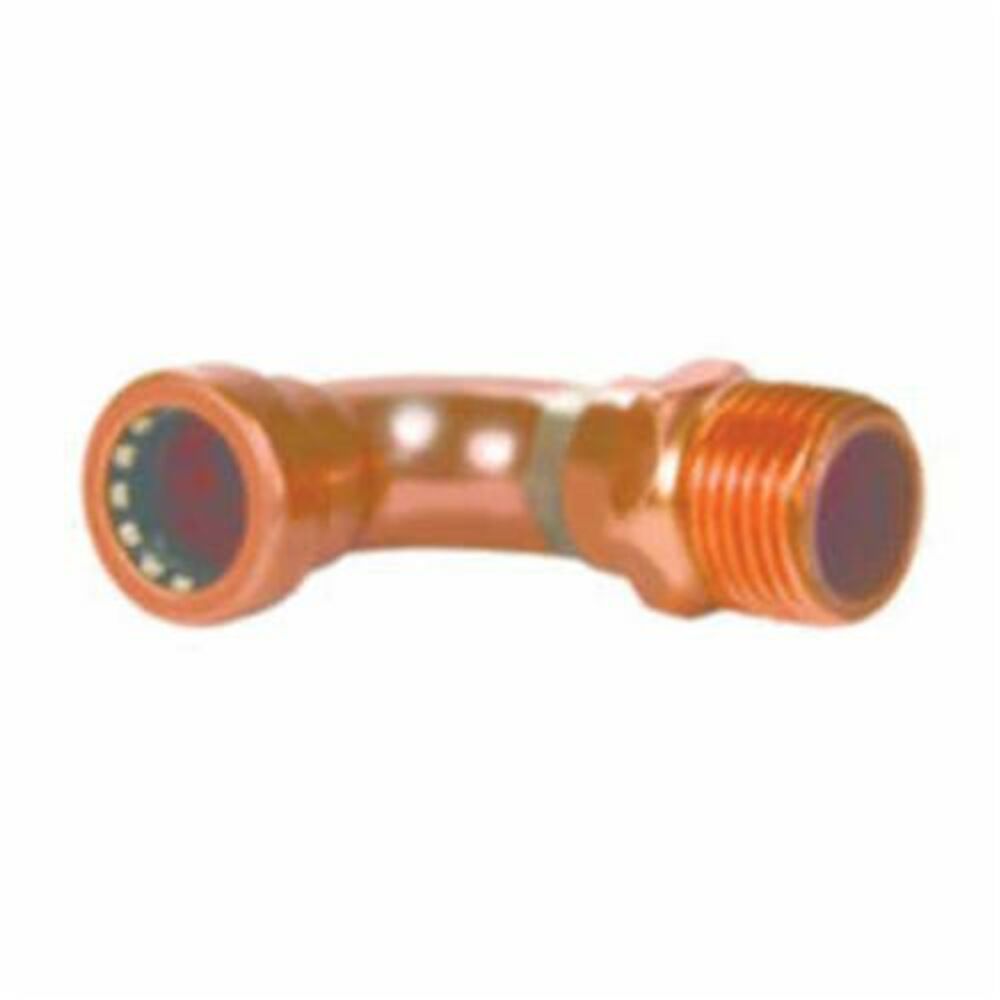 EPC CopperLOC™ 907-4 Male Push 90 deg Elbow, C x Male, Copper