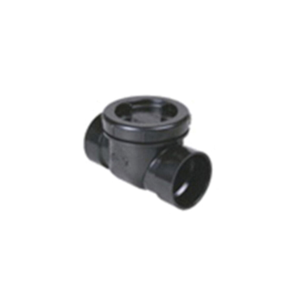 AB&A™ 86220 Backwater Valve w/ Screw-In Cover, 4", PVC Body