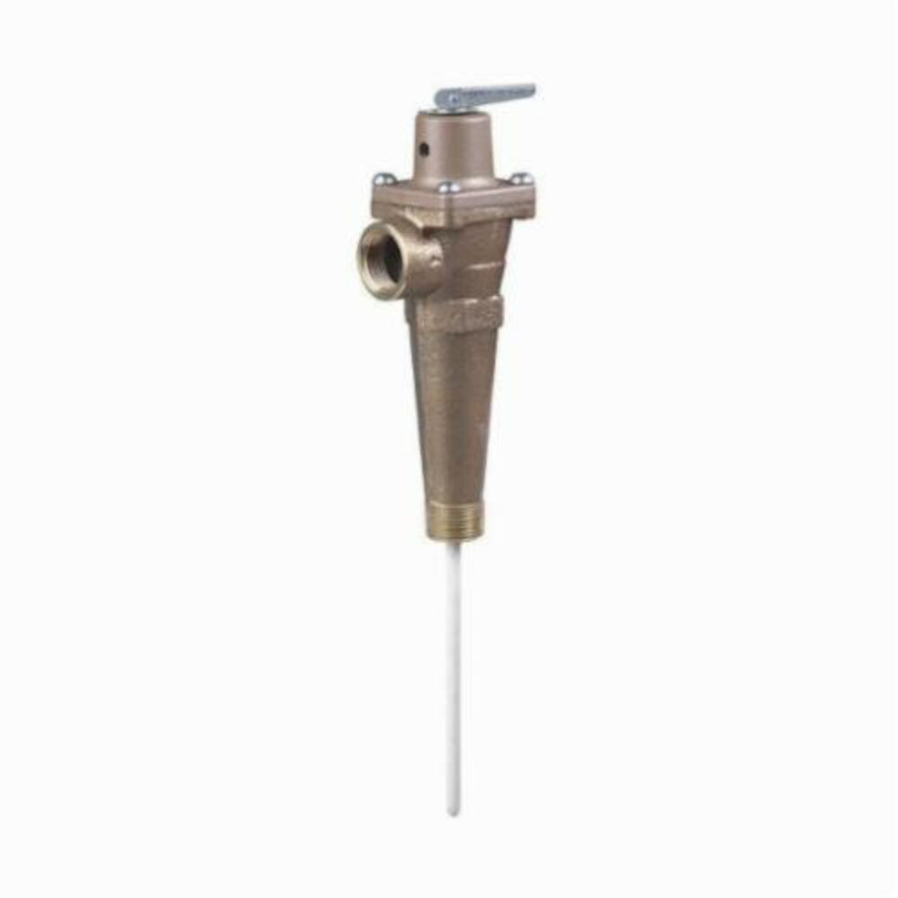 0156481 40 Series, 40XL-125210 Automatic Reseating Temperature/Pressure Relief Valve, Bronze Body