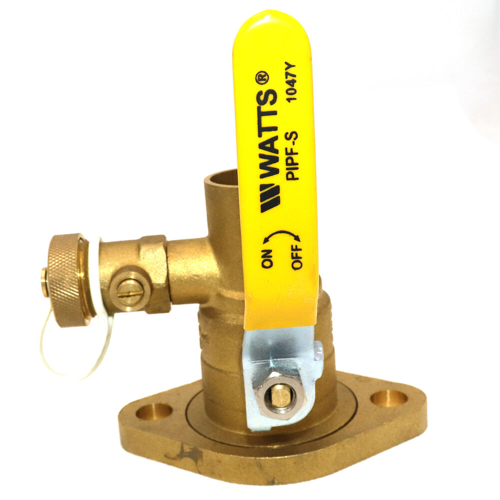 WATTS® 0067794 PIPF, PIPF-S Isolation Pump Flange With Purge Port and Swivel Flange, 1 in, 600 psi, 406 deg F, Brass