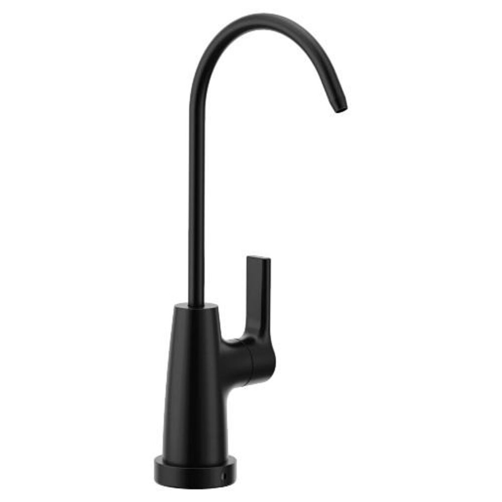 Moen® F7620BL Transitional Beverage Faucet, 1.5 gpm Flow Rate1 Handle, Matte Black