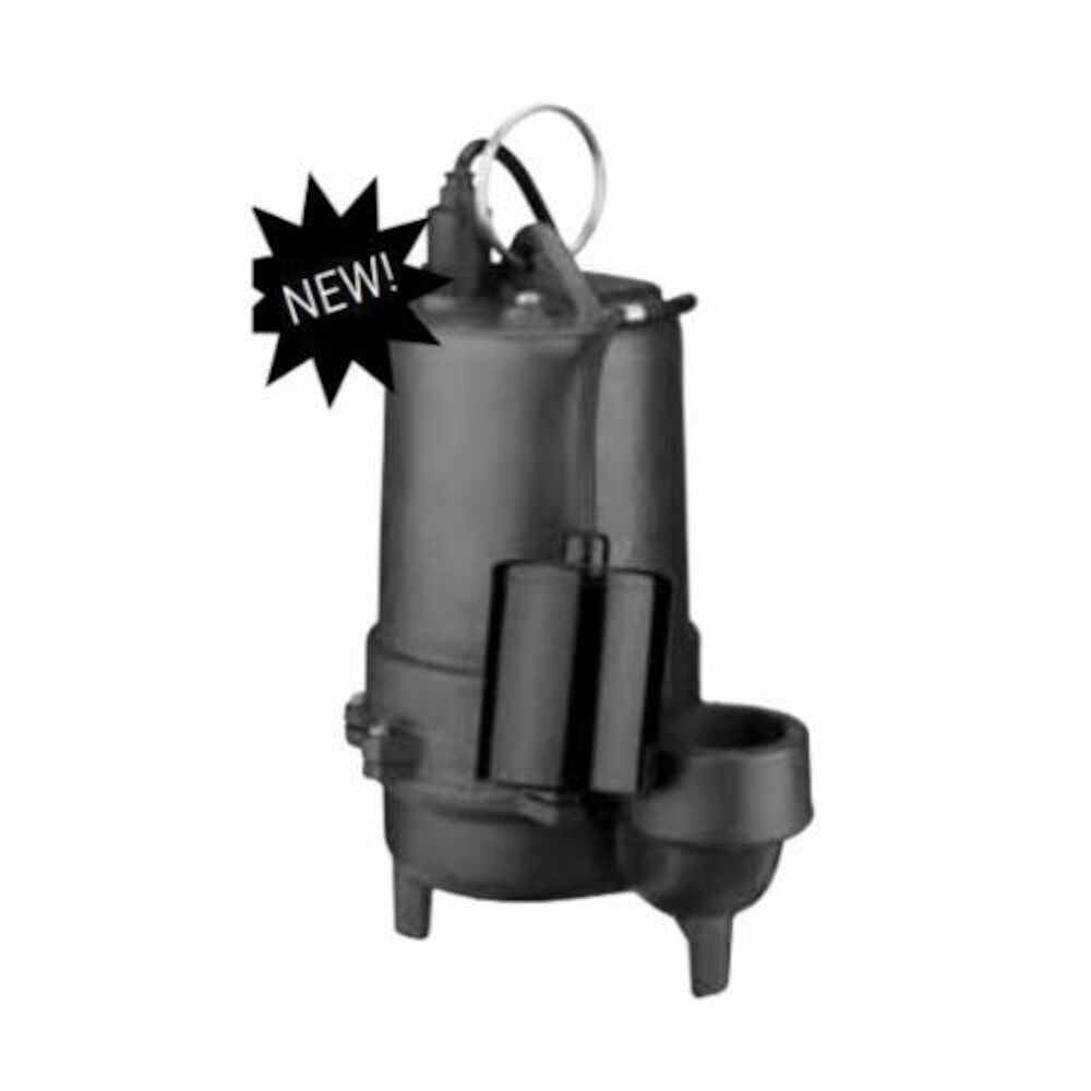 MYERS® ME40MC-11-CI ME40-CI Manual Submersible Effluent Pump, 2" NPT Outlet, 4/10 hp, Cast Iron
