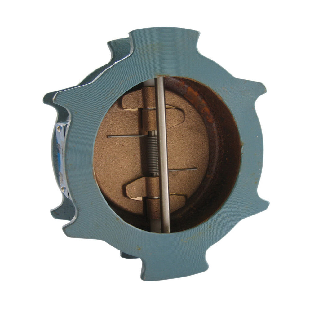 NLM15XH KW-900-W-LF Wafer Style Fire Check Valve, 4 in, 250 psi WWP, Cast Iron Body