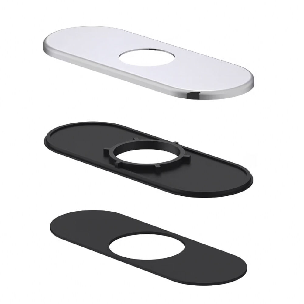 DA667229 6" Cover Plate Assembly, Metal, Polished Chrome