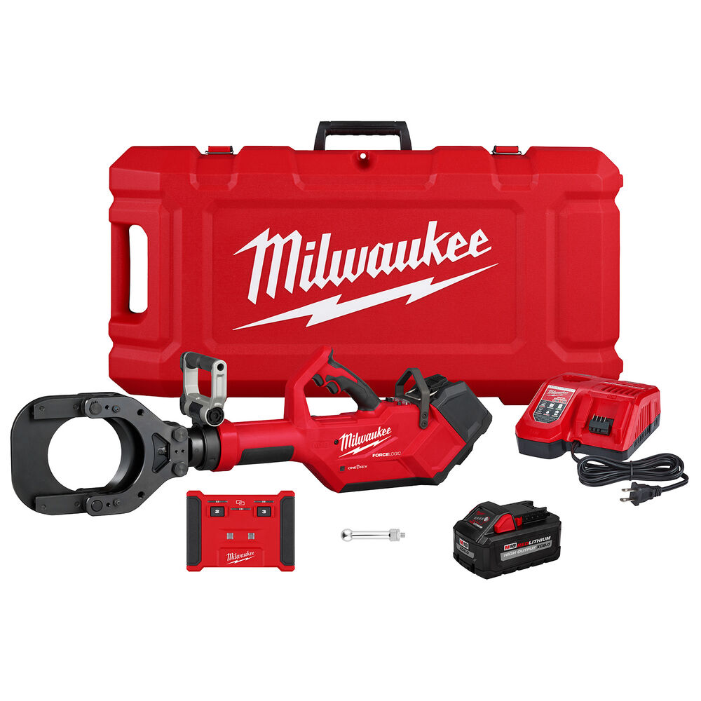 Milwaukee® Tool 2875R-21 M18™ FORCE LOGIC™ 5” Underground Cable Cutter with Wireless Remote