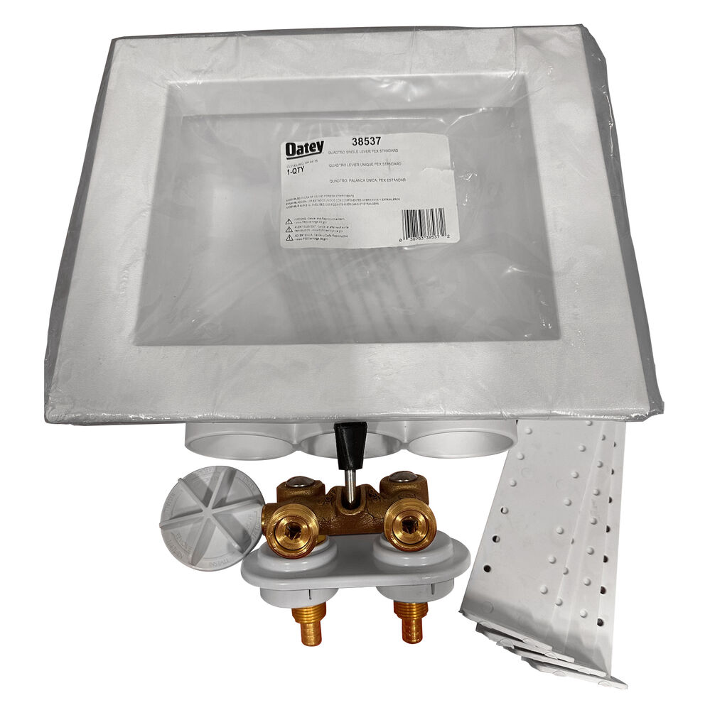 Harvey® 38555 Quadtro® Outlet Box w/o Hammer, Polystyrene