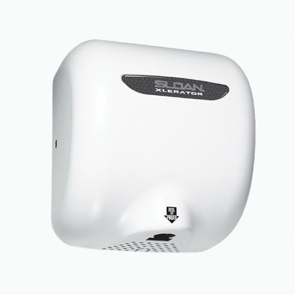 Sloan® XLERATOR® 3366061 EHD-501 Sensor Activated Electronic Hand Dryer, 16000 lfm, 1500 W, 110/120 V, 12.5 A
