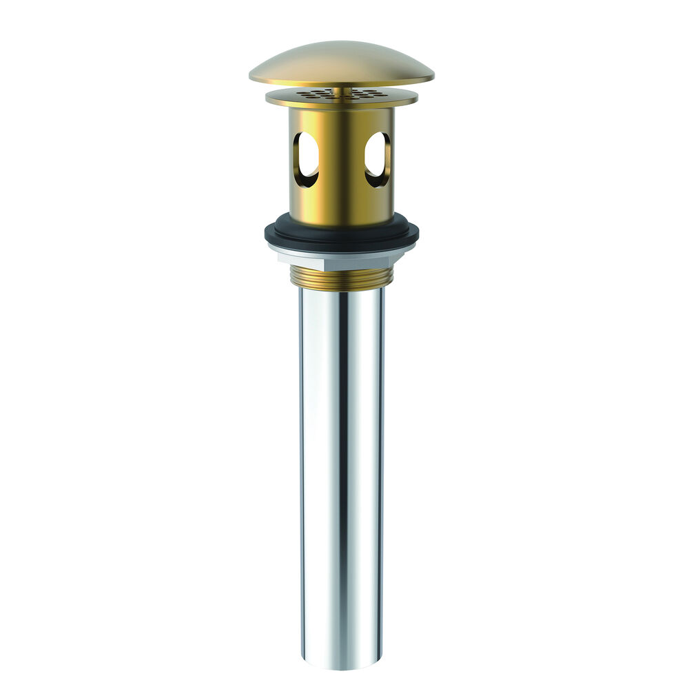 Gerber® D495008BB 1-1/4" Drain with Overflow with Cover & Grid Strainer, Brushed Bronze