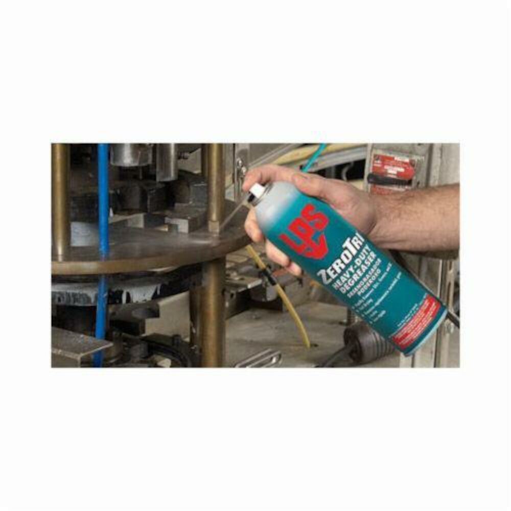 LPS® 03520 ZeroTri® Heavy Duty Industrial Degreaser, 20 oz Aerosol Can, Liquid, Clear, Ether/Fruity