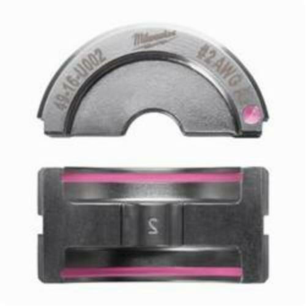 Milwaukee® Tool 49-16-U002 M18™ FORCE LOGIC™ U-Style Crimping Tool Die, 2 AWG Dual Rated Lug/Splice Cable, Aluminum