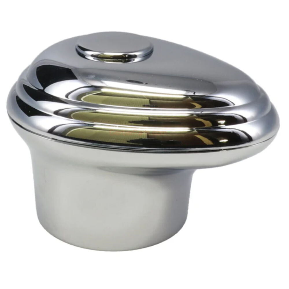 97-950 Hardwater Handle, Large Long Broach/Egg, Chrome