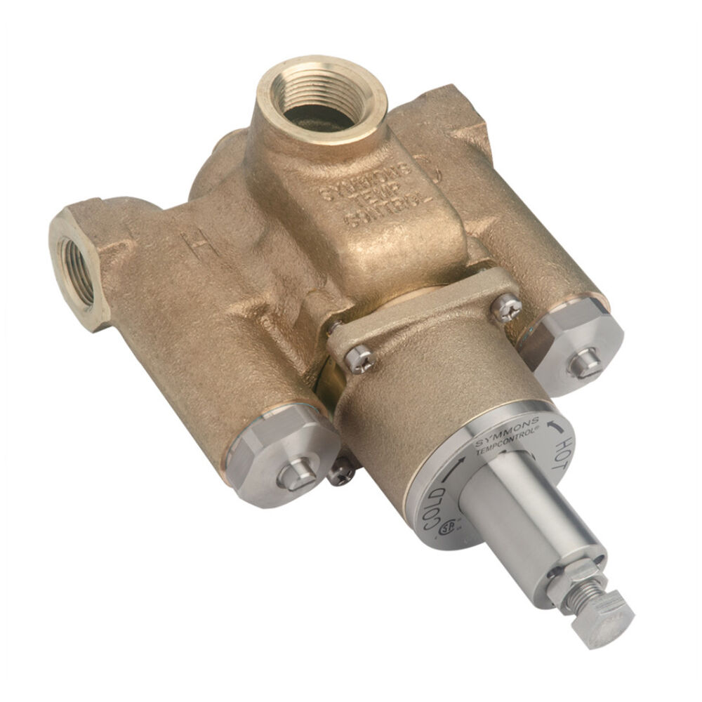 7-200 7 Series TempControl® Thermostatic Mixing Valve, Brass/Bronze/Stainless Steel Body