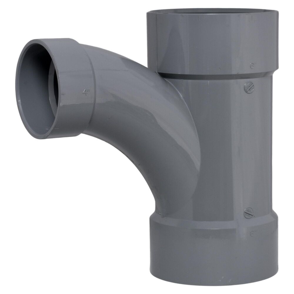 AW 00504 0532C 2-Piece DWV Combination Reducing Wye and Bend