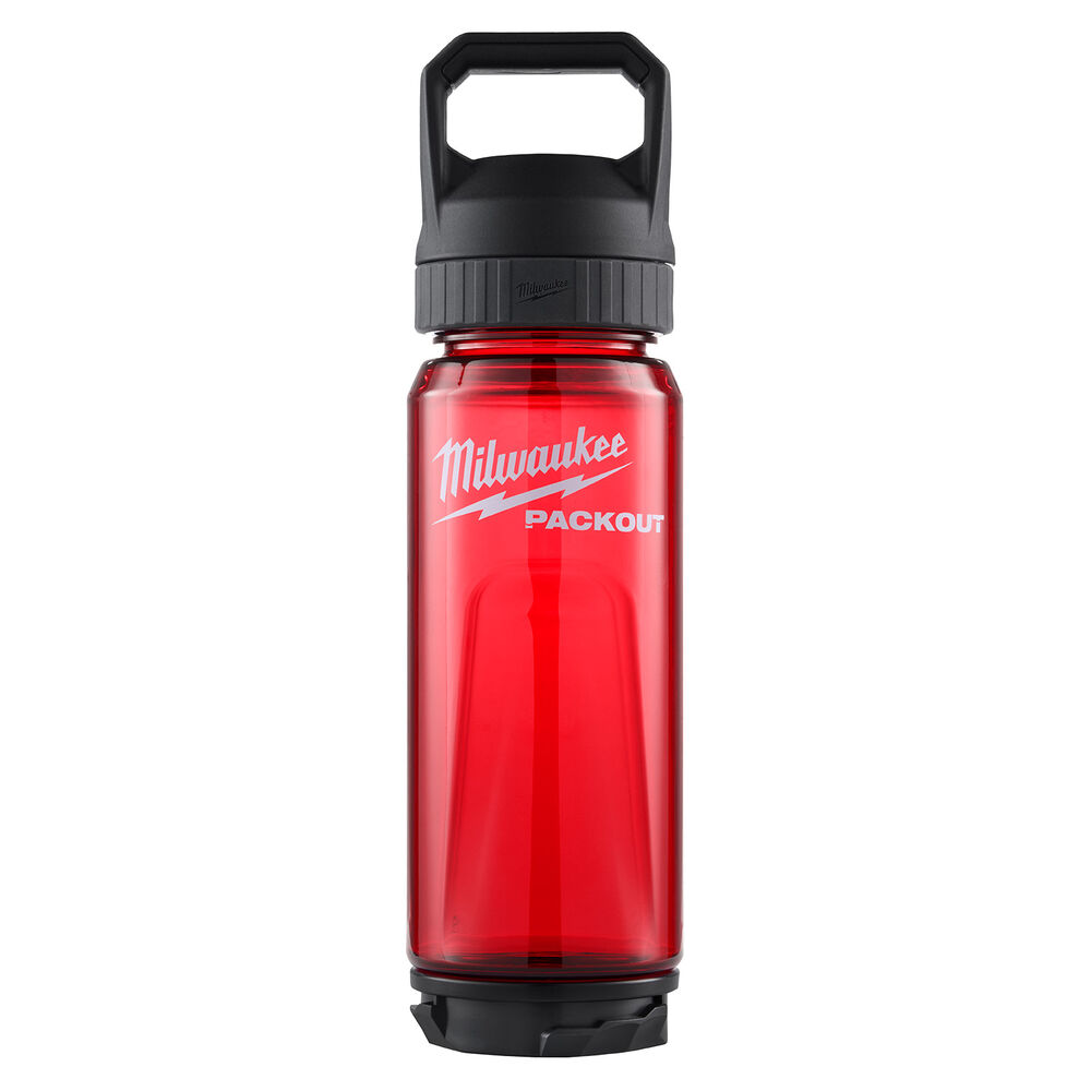 Milwaukee® Tool 48-22-8371R PACKOUT™ Bottles w/ Chug Lid, 25 oz, Red