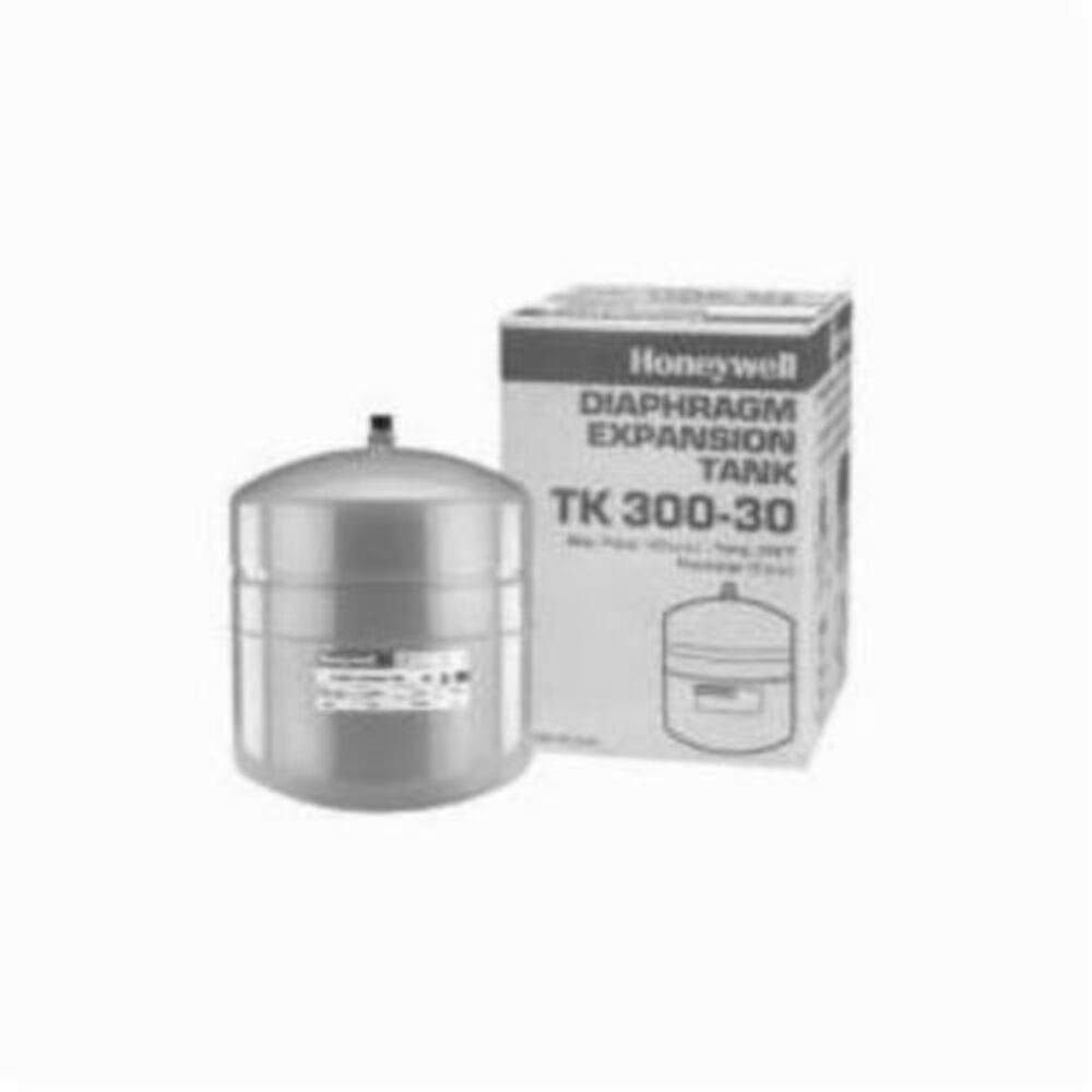 Honeywell TK300-30/U Heating Expansion Tank, 2.5 gal Acceptance, 100 psi, Butyl Diaphragm, 11" Dia x 15-1/2" H
