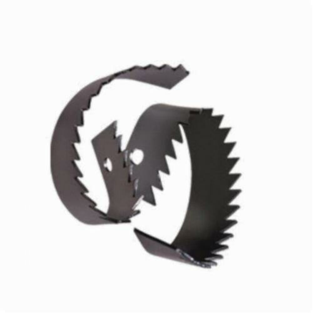 General Pipe Cleaners 4RSB Rotary Saw Blade, 4 in, Steel, Black
