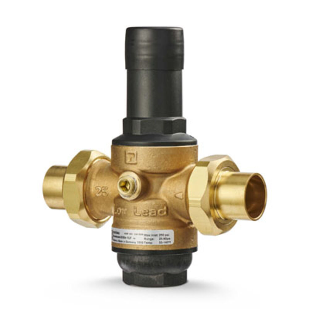 Honeywell DS06-100-DUS-LF/U Pressure Regulating Valve, 1/2 in, FNPT, 250 psi, Bronze Body, Import