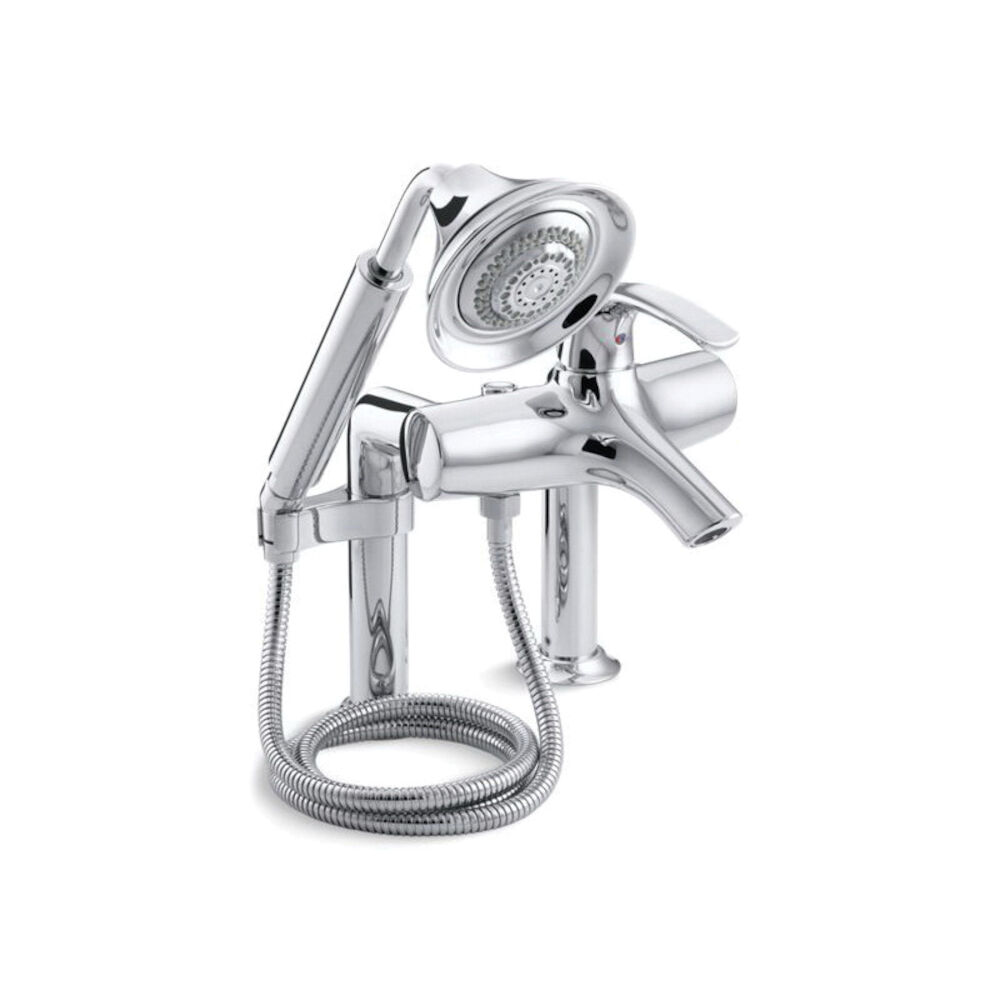 18486-4-CP Bath Faucet Filler, Symbol®, 2.5 gpm, Polished Chrome, 1 Handles, Function: Traditional, Hand Shower Yes/No: Yes